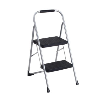 Household Portable 3-layer Step Ladder, With Safety Buckle Stable And Safe