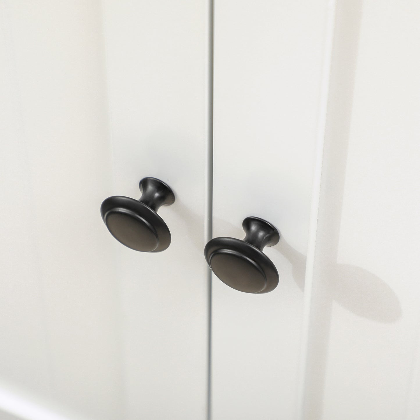 Bathroom Vanities Under Sink Storage Cabinet Cupboard with 2 Doors, 23.5" x 11.75" x 24", White