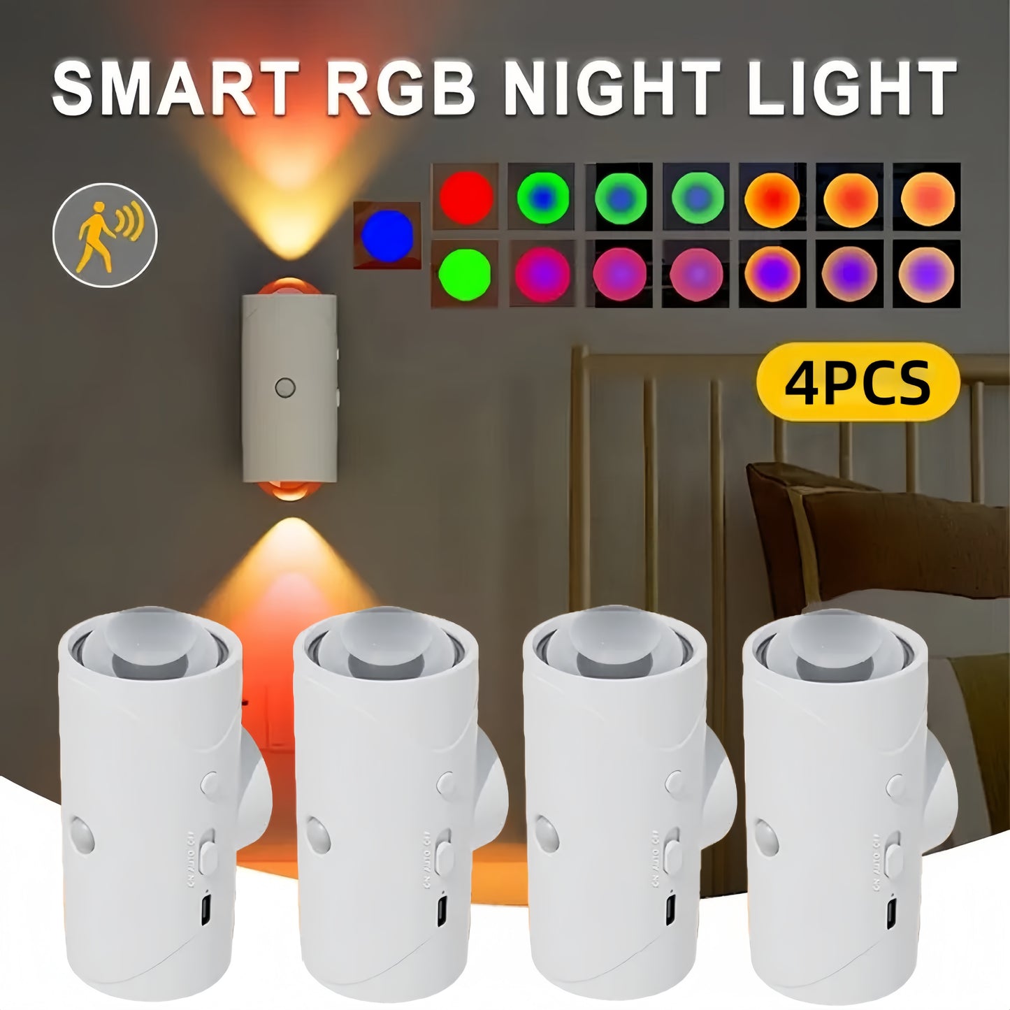Stop Stumbling in the Dark — Motion Sensor Night Light That Turns On Instantly When You Need It