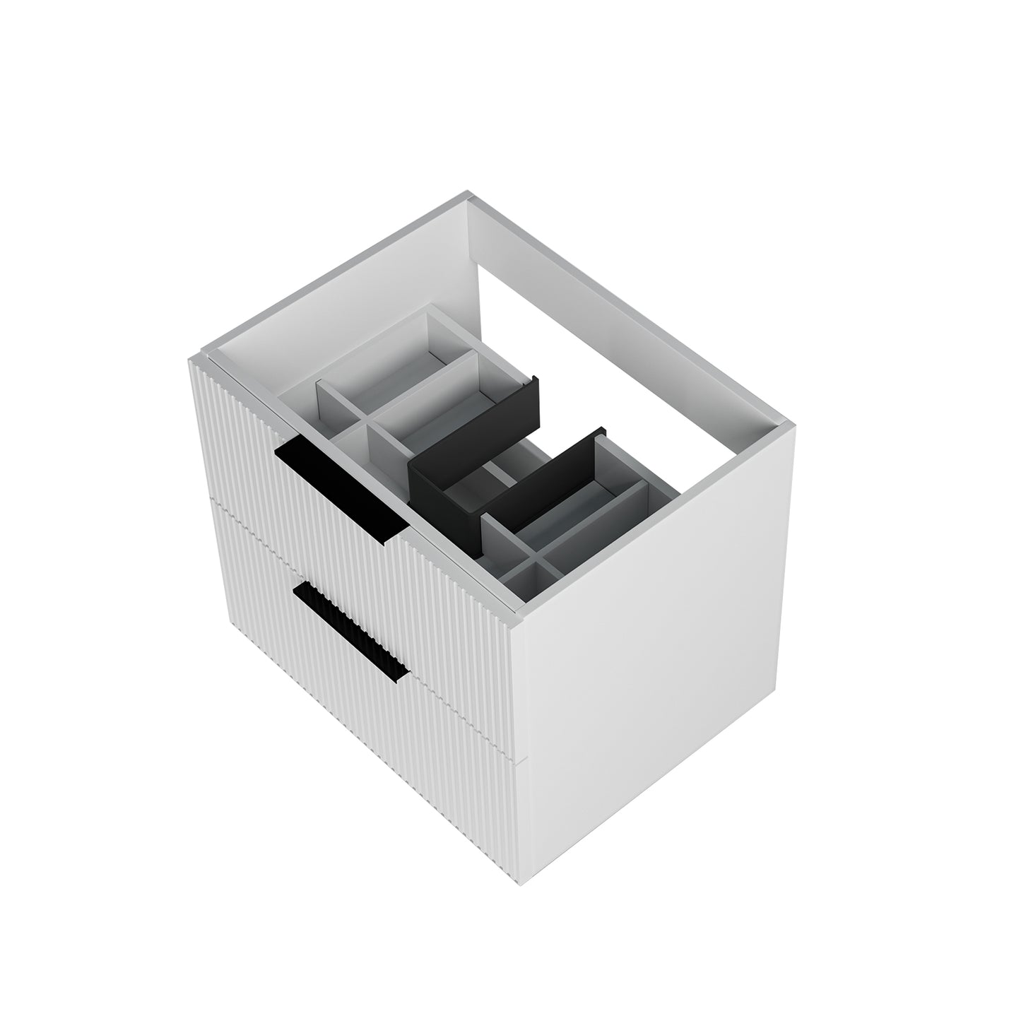 24 Inch White Bathroom Vanity Without Sink