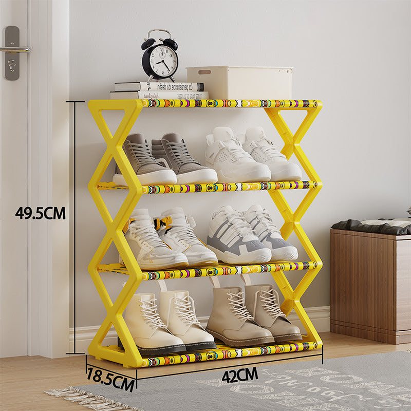 💡 HearthSpace™ 4-Layer Slim Shoe Rack – Modern Entryway Storage