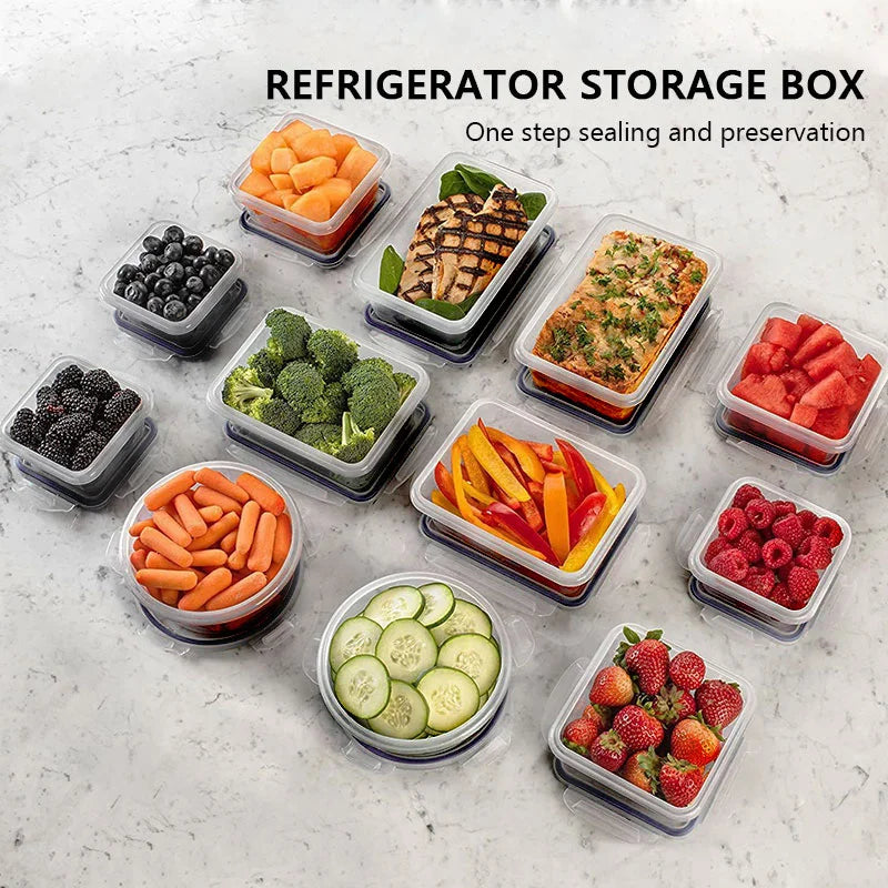 34pcs Airtight Food Storage Container for Kitchen Pantry Organization and Storage, BPA-free, Plastic Kitchen Storage Container