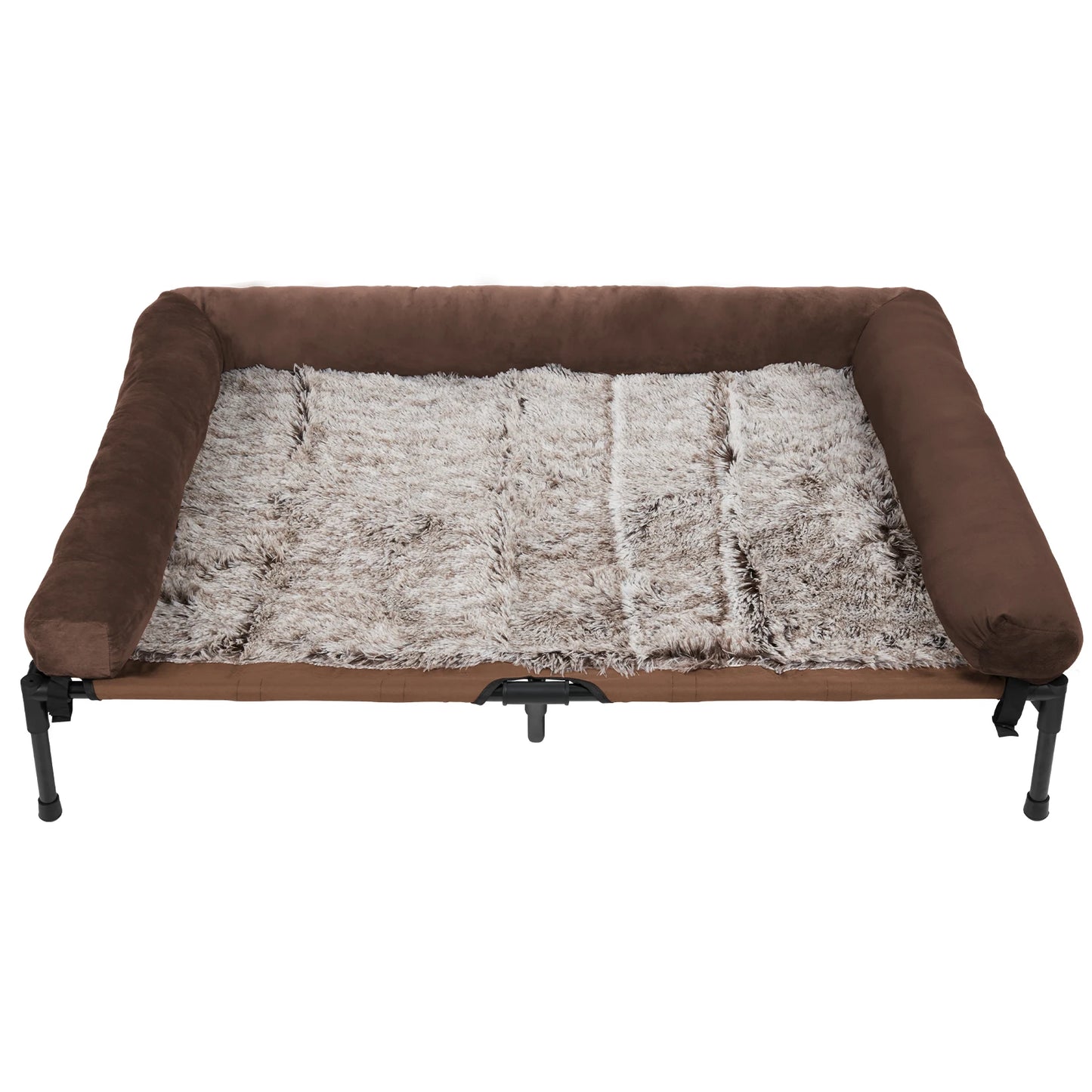 XL Cooling Dog Bed with Bolster – Elevated & Waterproof