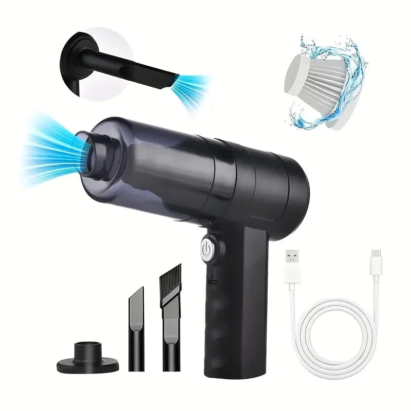 Handheld Car Vacuum – Compact, Lightweight & Powerful Suctioncar vacuum cleaner, handheld auto vacuum, compact car vacuum, portable vacuum for car, powerful suction vacuum