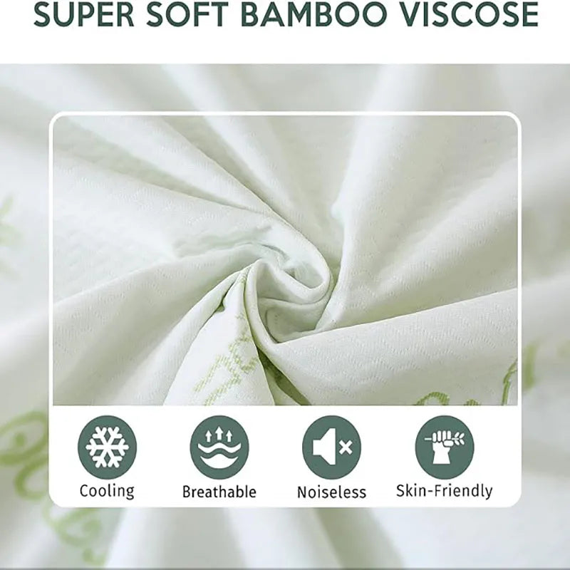 Aloe Vera Mattress Protector – Waterproof, Breathable & Soft Cover