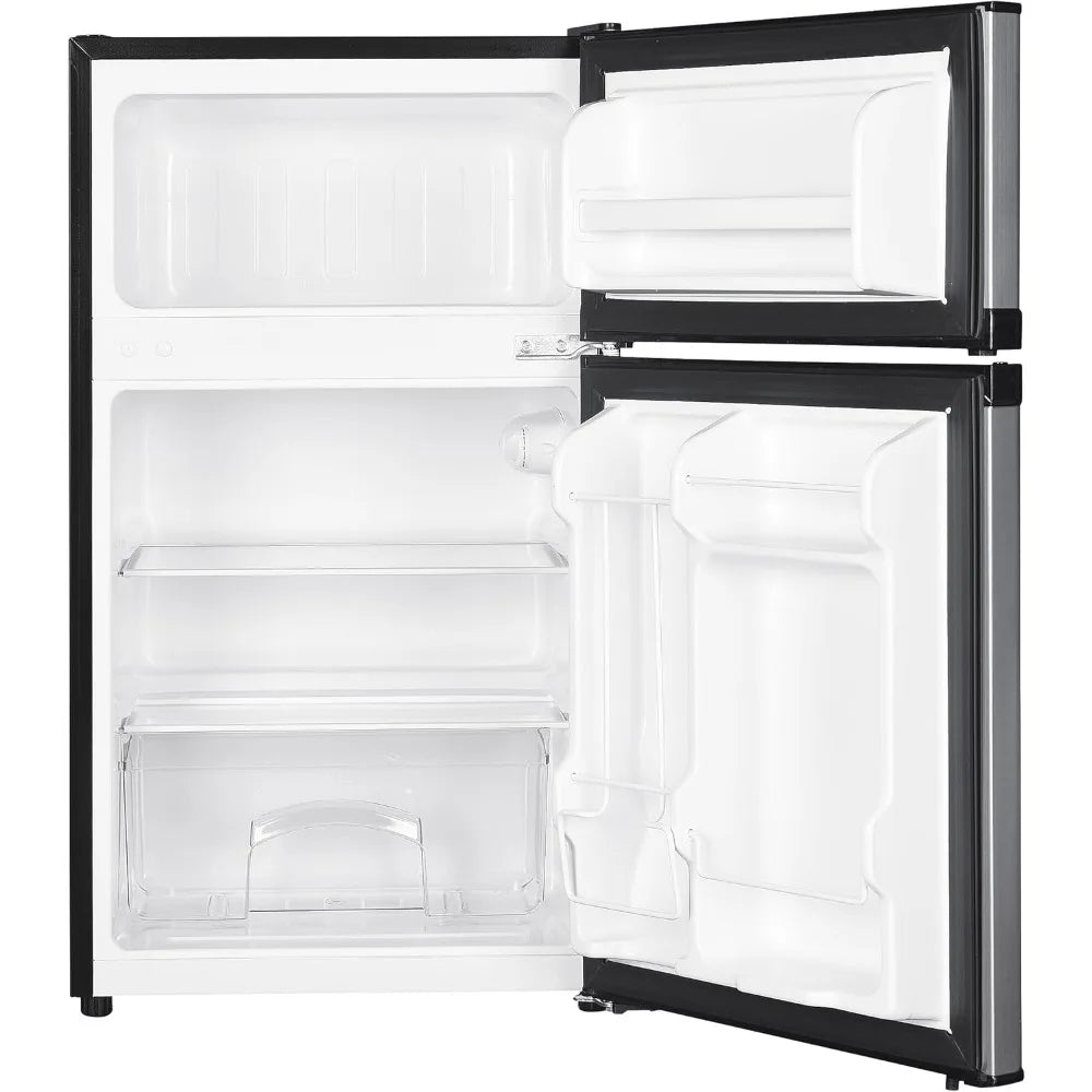 PRF316300HS 3.1 cu ft Top Freezer Mini Fridge in Silver