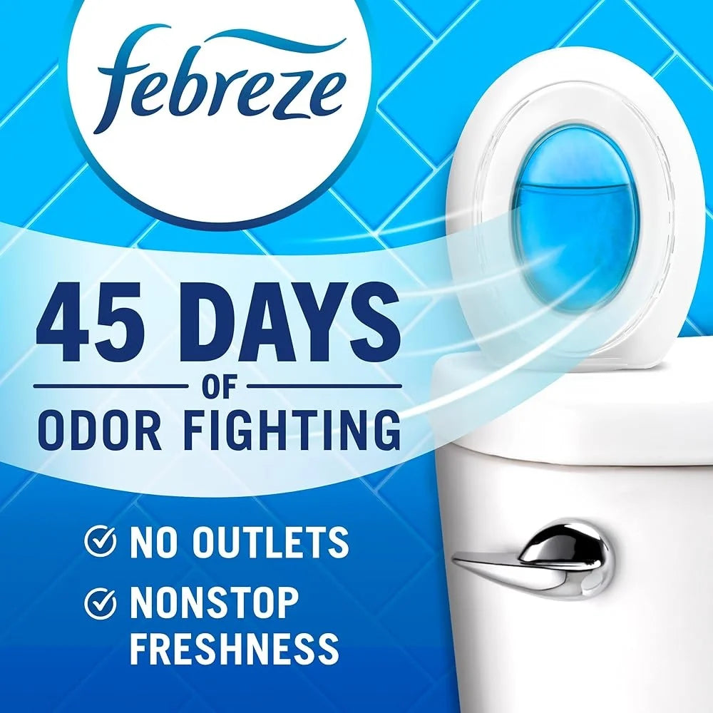 Plug-In Air Freshener – Odor-Fighting Wax, Zesty Orange Blossom Scent, Lasts 45 Days