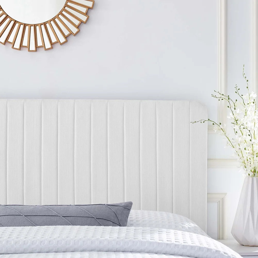 Glam Deco Tufted King/Cal King Headboard – Adjustable Upholstered Bedroom Accent