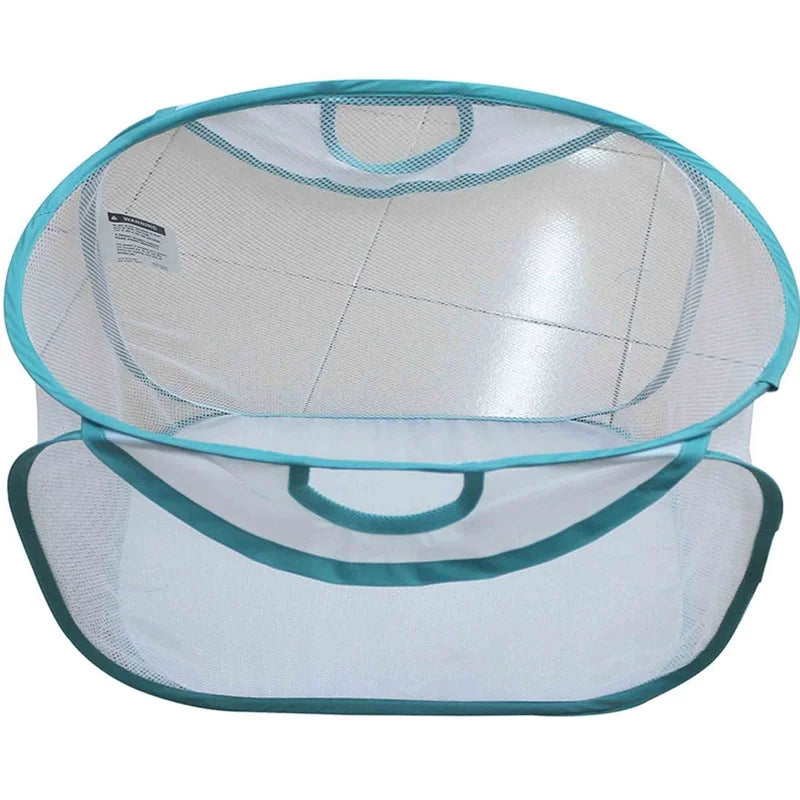 4-Pack Collapsible Mesh Laundry Hampers – Ventilated & Durable Pop-Up Baskets