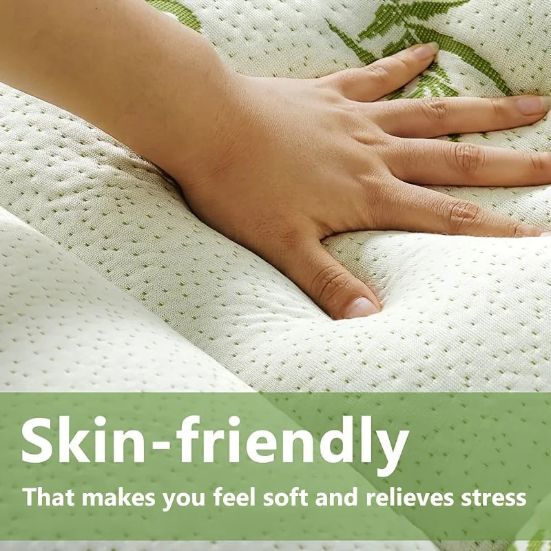 Aloe Vera Mattress Protector – Waterproof, Breathable & Soft Cover