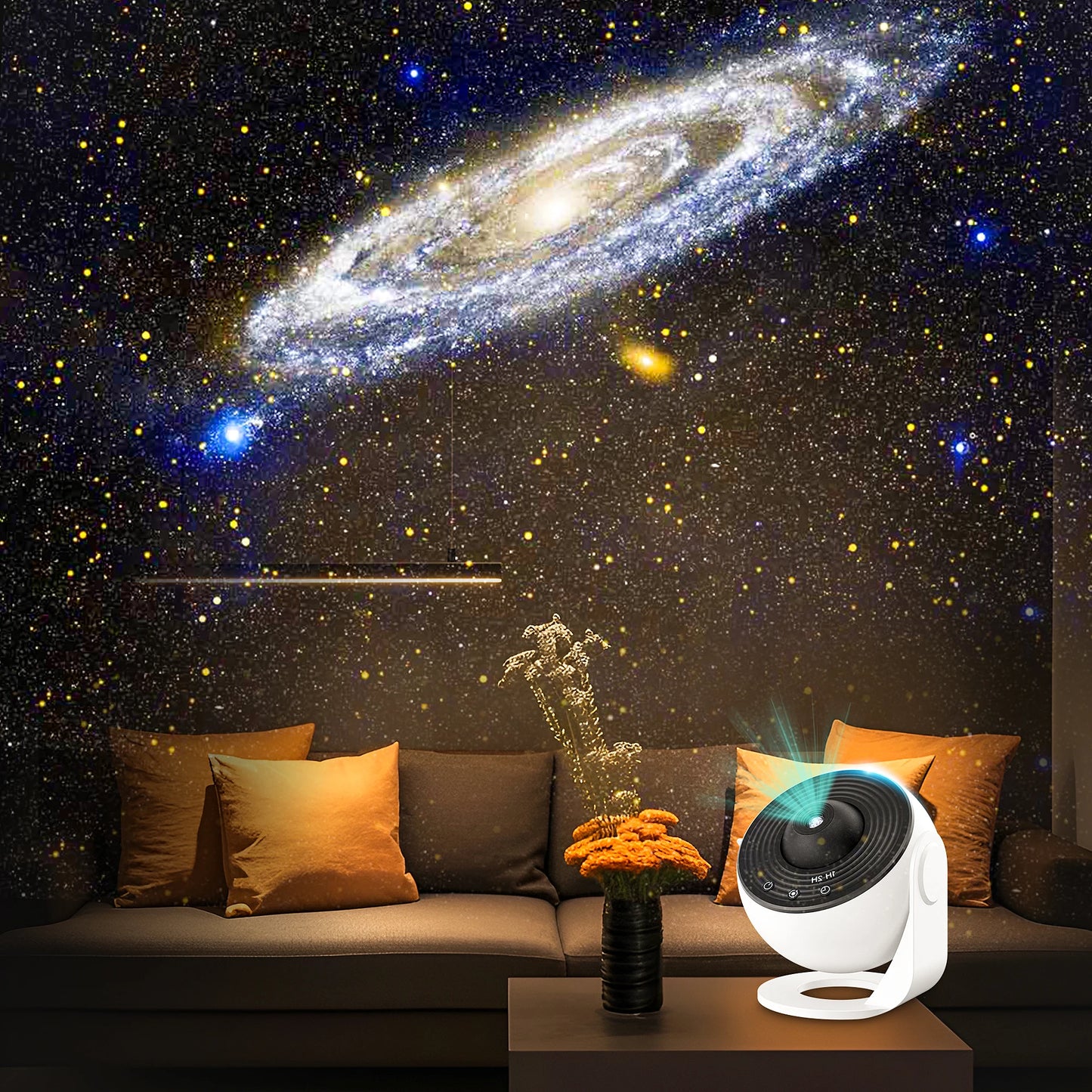 Star Projector – 13-in-1 Galaxy Planetarium with 360° Rotation, HD Image & Timerstar projector, galaxy projector, planetarium projector, bedroom night light, kids room decor, Christmas decor, birthday gift, 360 rotation pr