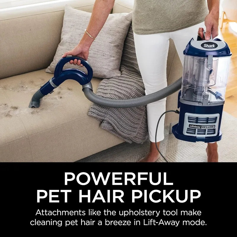 Shark Navigator Lift-Away Vacuum – Powerful Suction with HEPA Filter & Large Dust Cup