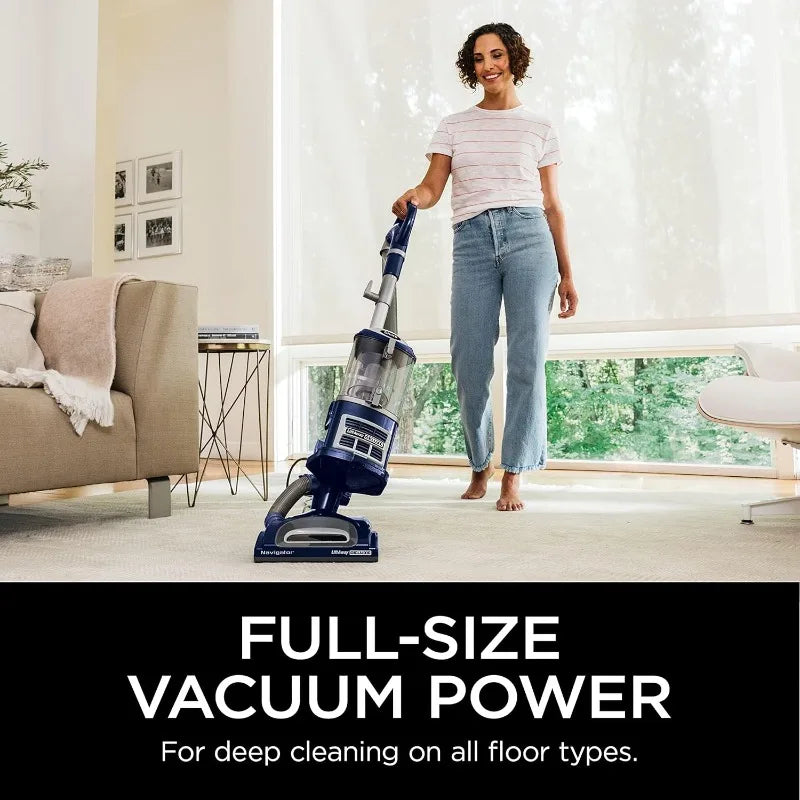 Shark Navigator Lift-Away Vacuum – Powerful Suction with HEPA Filter & Large Dust Cup