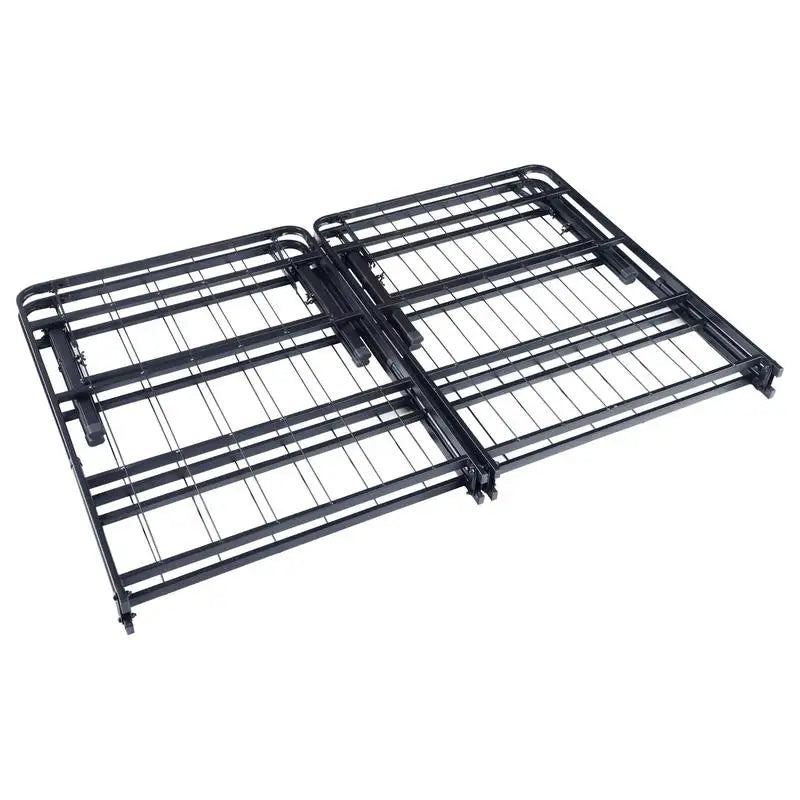 Black Queen Mattress Support Frame, Durable Foundation for Stability & Comfort