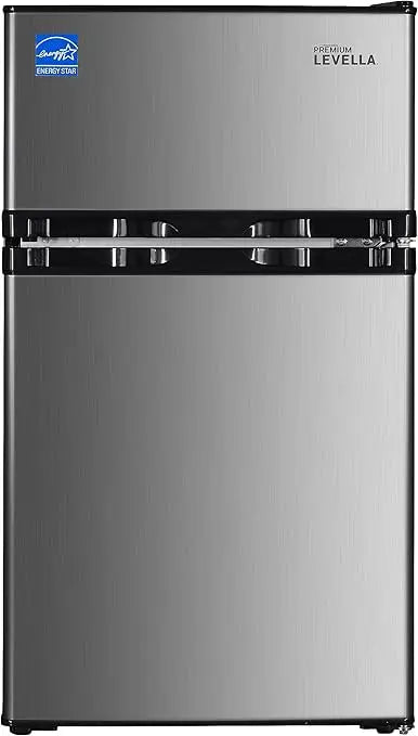 PRF316300HS 3.1 cu ft Top Freezer Mini Fridge in Silver