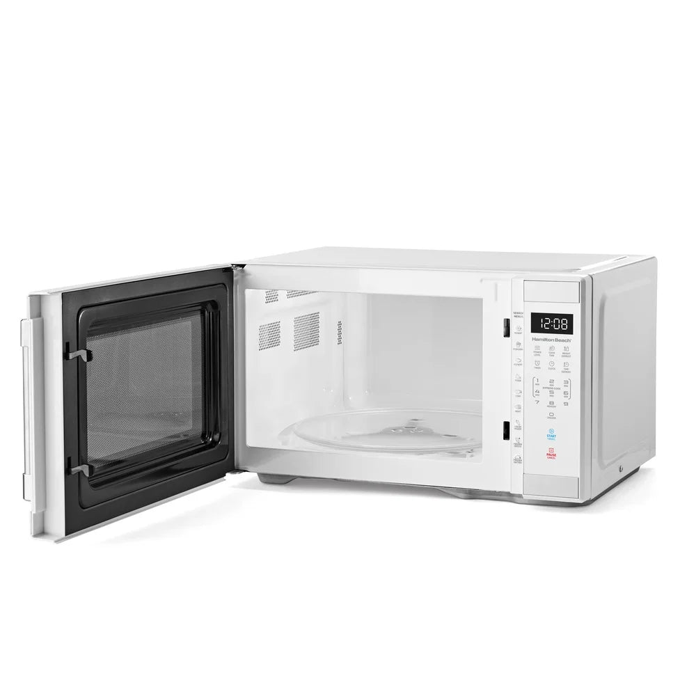 1.1 Cu Ft Countertop Microwave Oven – 1000W with Digital Display, Touchpad & Child Safety Lock