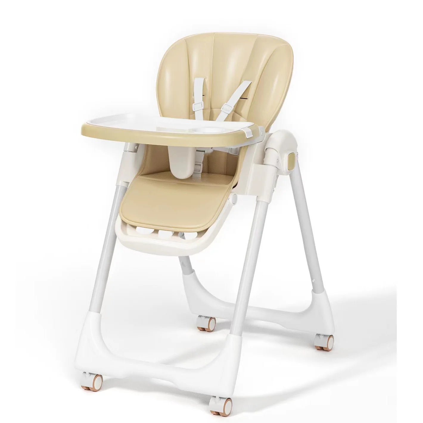 SEJOY Folding Baby High Chair – Convertible Design with Removable Tray & Adjustable Seat