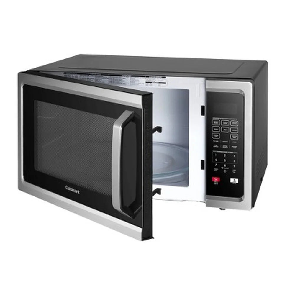 1.6 Cu Ft 1100 Watt Microwave Oven Countertop with Child Lock Sensor Cook Digital Display 11 Programs Auto Defrost Turntable