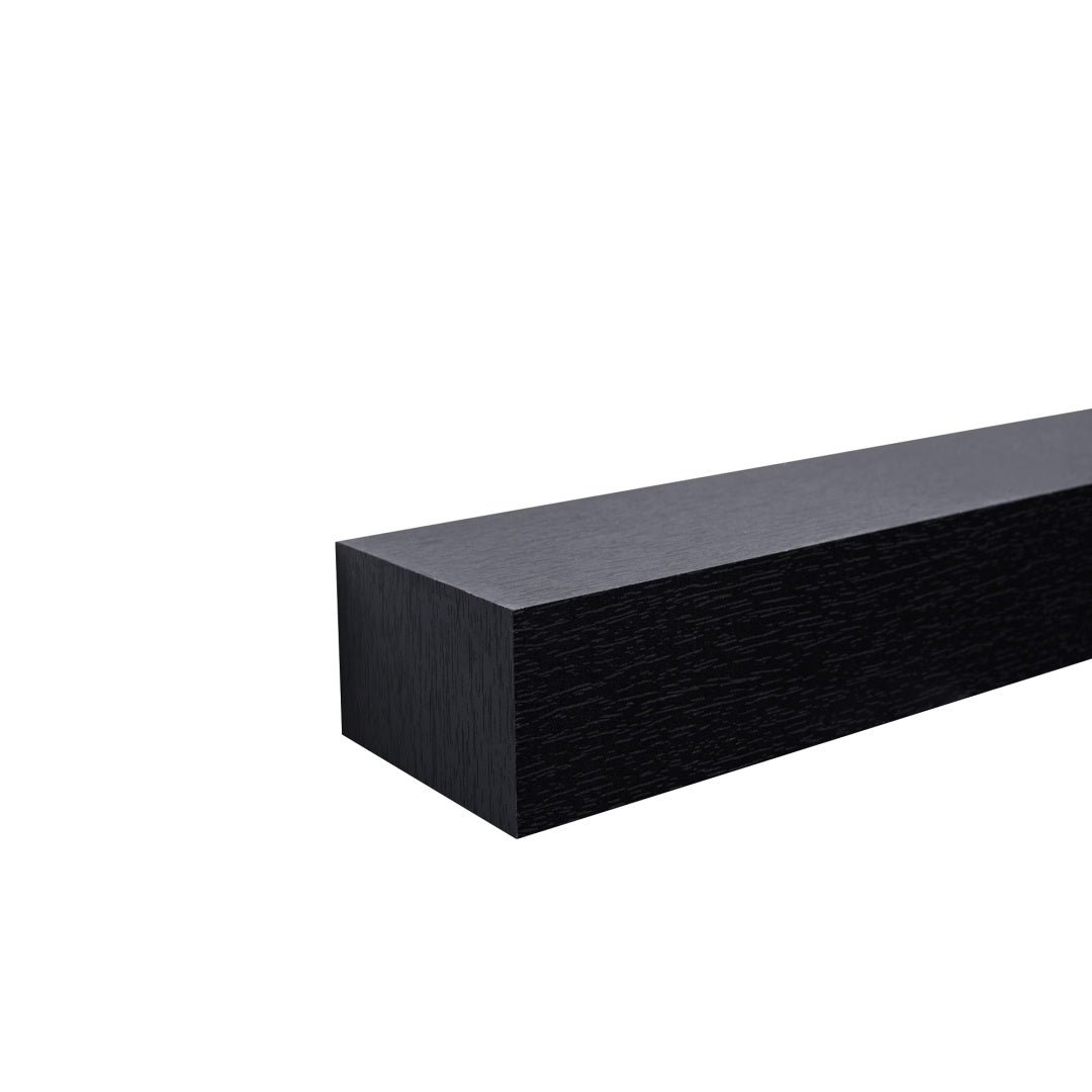 Floating Shelves 18.11 Wall Mounted Wood Shelves For Bathroom, Bedroom, Living Room, Kitchen, Hanging Shelf For Books Storage Decor With Invisible Brackets, Black