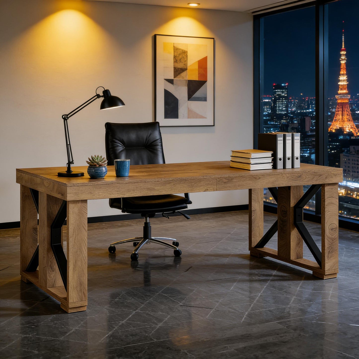 Home Office Desk,Modern Executive Desk,Computer Desk