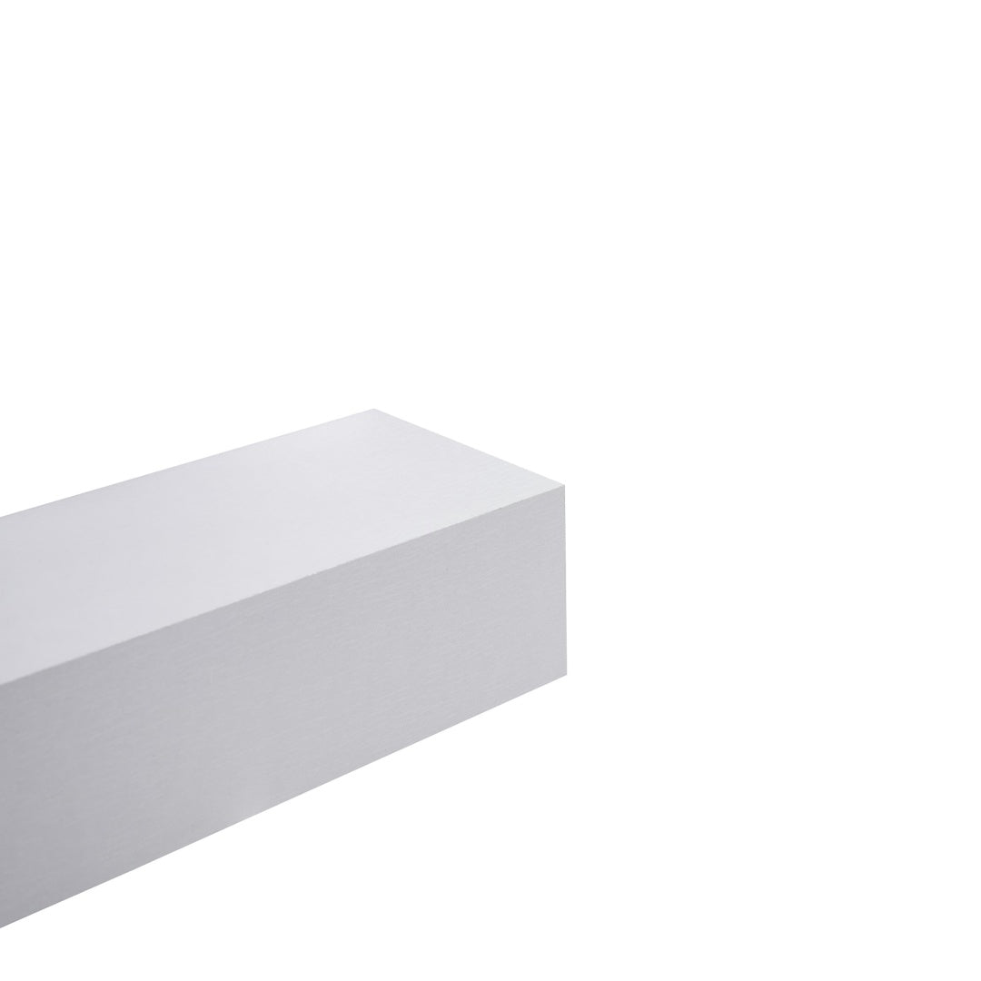 Floating Shelves  17.72 Wall Mounted Wood Shelves For Bathroom, Bedroom, Living Room, Kitchen, Hanging Shelf For Books Storage Decor With Invisible Brackets, White