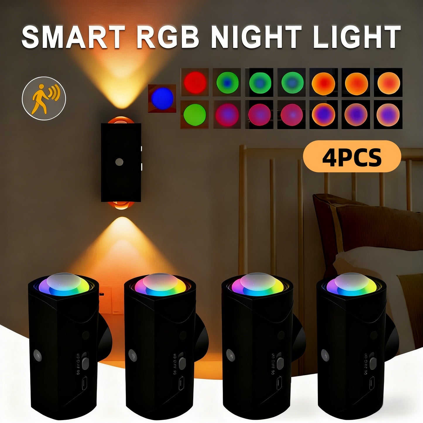 Stop Stumbling in the Dark — Motion Sensor Night Light That Turns On Instantly When You Need It