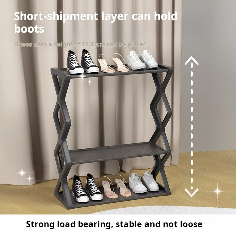 💡 HearthSpace™ 4-Layer Slim Shoe Rack – Modern Entryway Storage