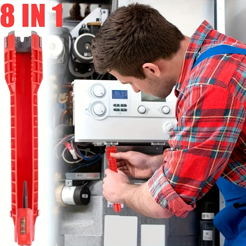 14-in-1 Sink & Faucet Installer Tool – Multi-Function Plumbing Wrench for Bathroom & Kitchen Repairs