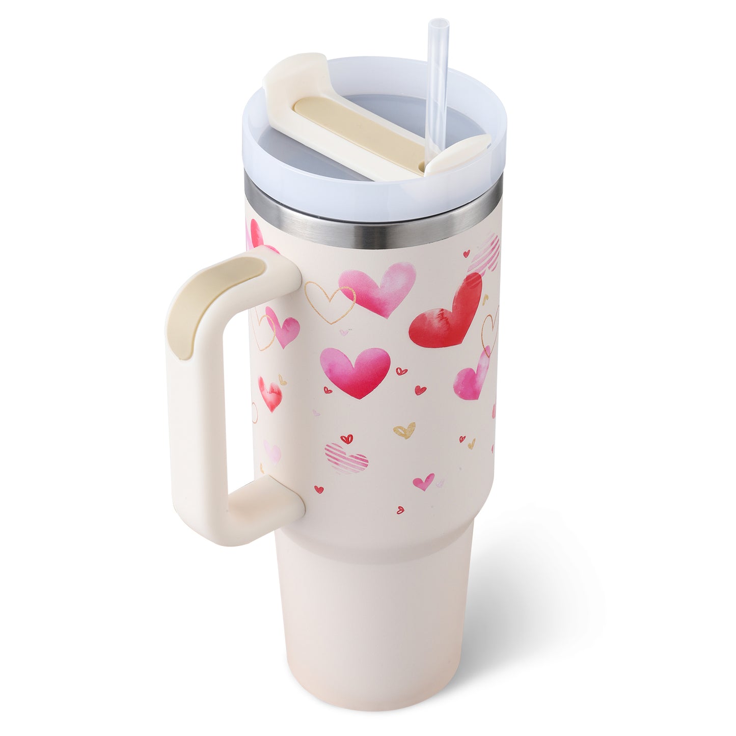 40oz Stainless Steel Insulated Tumbler – Spill-Proof Travel Mug