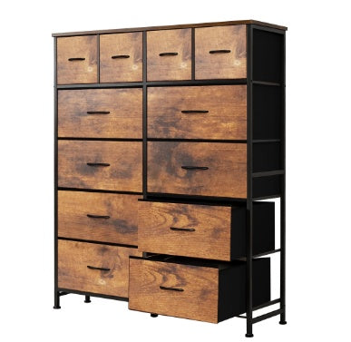 A Dressing Table Storage Cabinet With 12 Drawers, Suitable For Storing Items In The Closet.