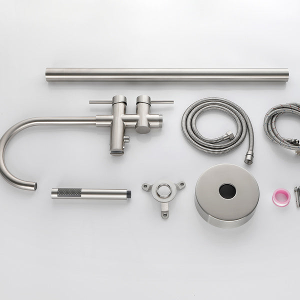 Equipped With Handheld Shower Faucet