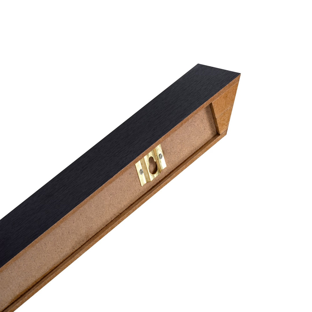Floating Shelves  18.11 Wall Mounted Wood Shelves For Bathroom, Bedroom, Living Room, Kitchen, Hanging Shelf For Books  Storage  Decor With Invisible Brackets, Black