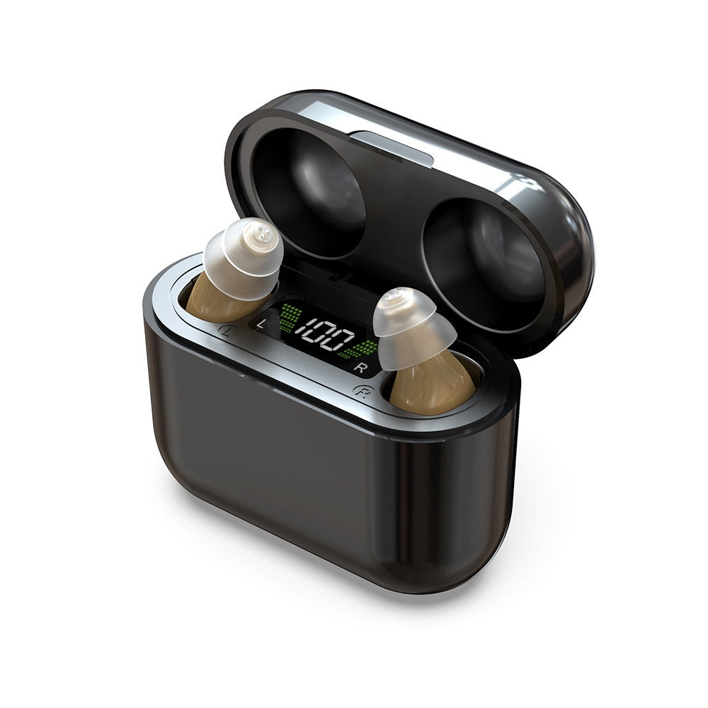 Cross-border Within The Ear Elderly Digital Hearing Aid Sound Amplifier Sound Collector Mobile Charging Warehouse