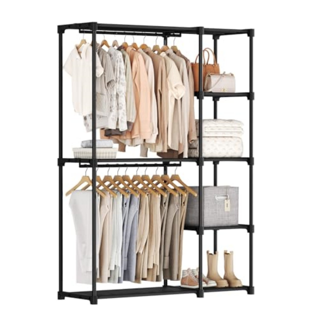 Cabinet Compartments, Movable Hangers, Standalone Wardrobes