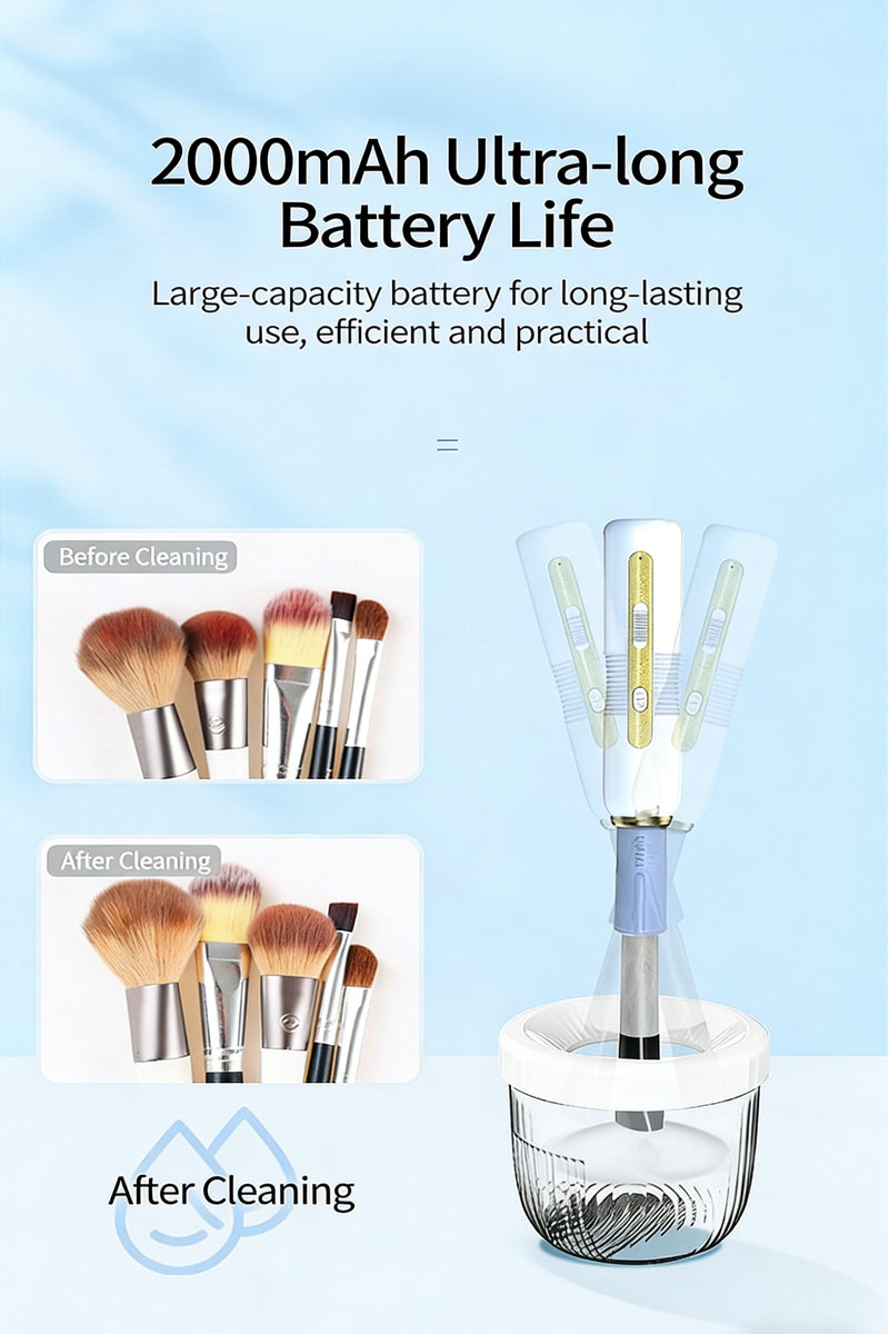 PowerClean™ Electric Spin Scrubber – Cordless Deep Cleaning Brush (6 Heads)