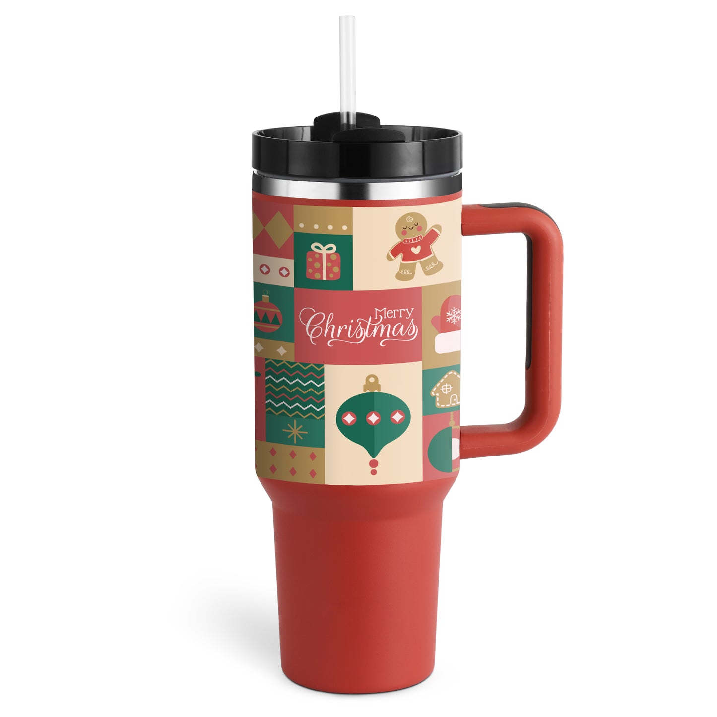 40oz Stainless Steel Insulated Tumbler – Spill-Proof Travel Mug