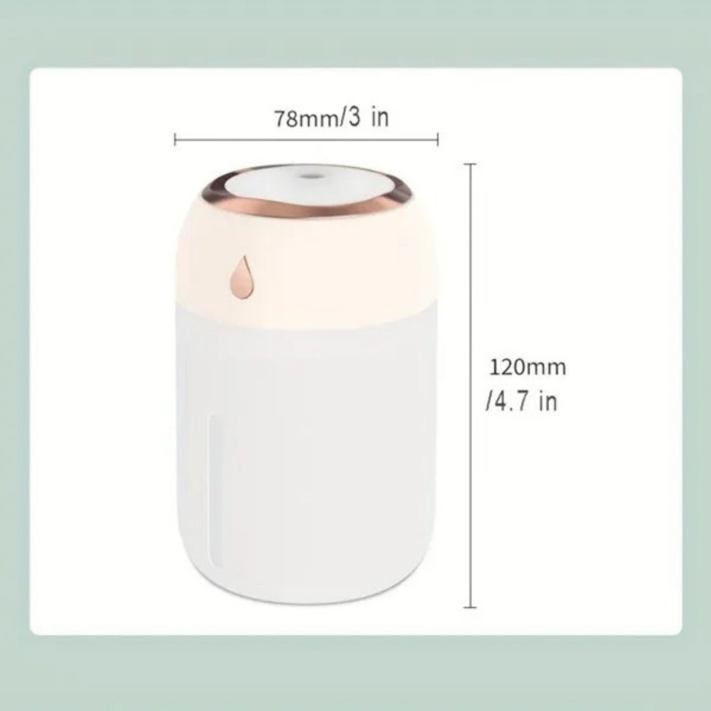 USB Personal Desktop Humidifier For Bedroom Travel Office Home