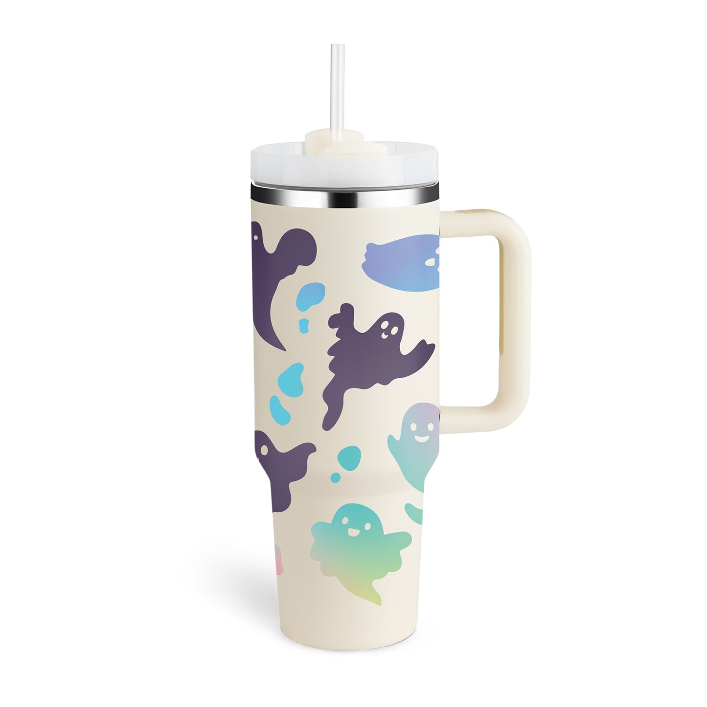 40oz Stainless Steel Insulated Tumbler – Spill-Proof Travel Mug