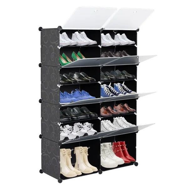 HearthSpace™ Slim Vertical Shoe Tower  (Holds Up To 9 Pairs)
TOP SECTION (right under product title)

✔ Ships from USA
✔ Fast 4–8 Day Delivery
✔ Secure Checkout

PRICE STRATEGY

Price: $52.99
Compare at: $79.99