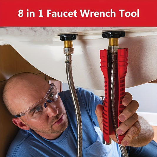 14-in-1 Sink & Faucet Installer Tool – Multi-Function Plumbing Wrench for Bathroom & Kitchen Repairs