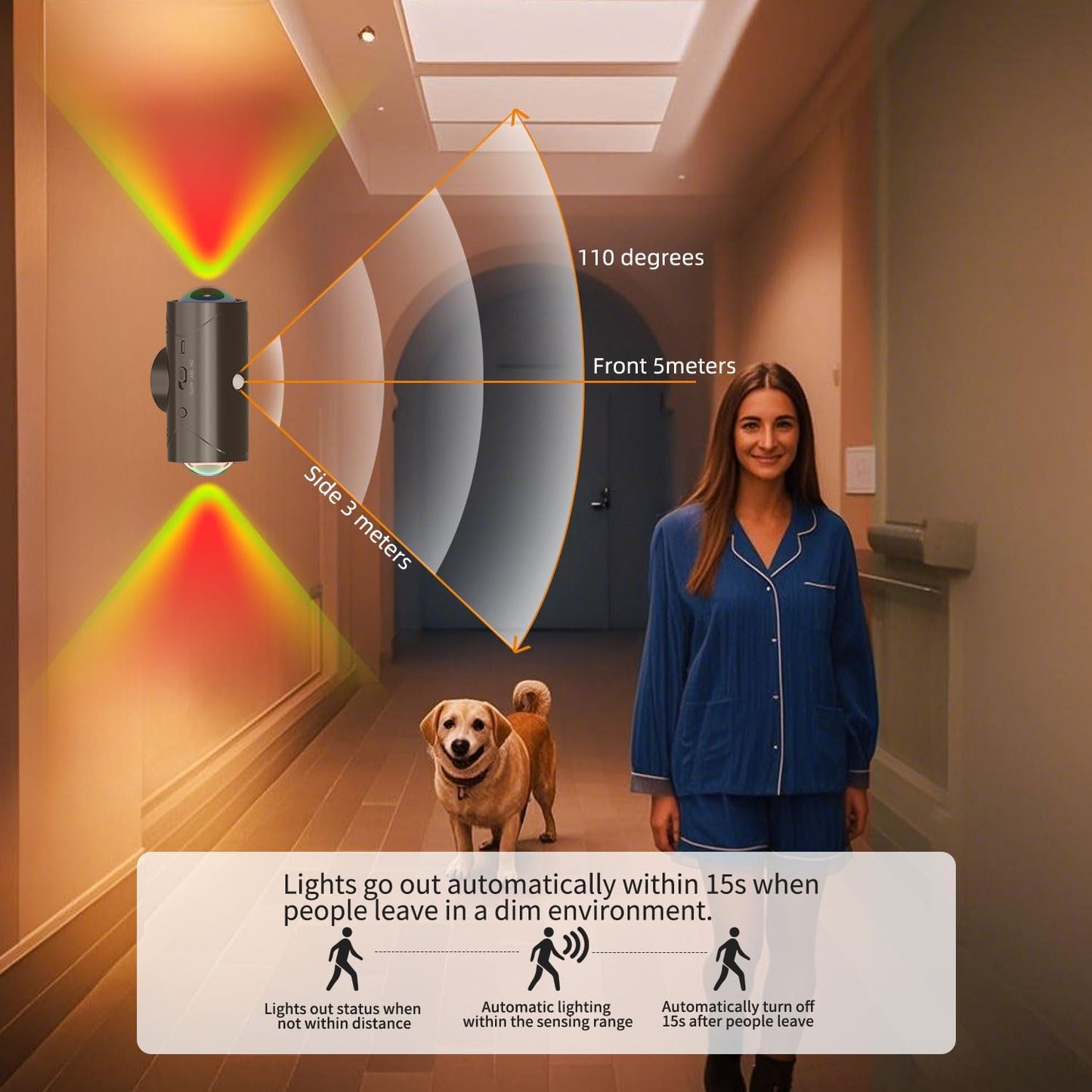 Stop Stumbling in the Dark — Motion Sensor Night Light That Turns On Instantly When You Need It
