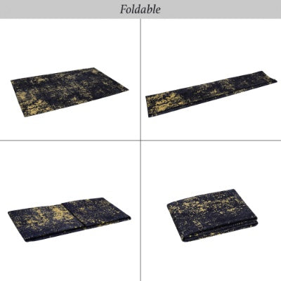 Luxury Washable 5x8 Area Rug – Non-Slip, Pet & Kid Friendly, Modern Low-Pile Carpet (Ships from USA)