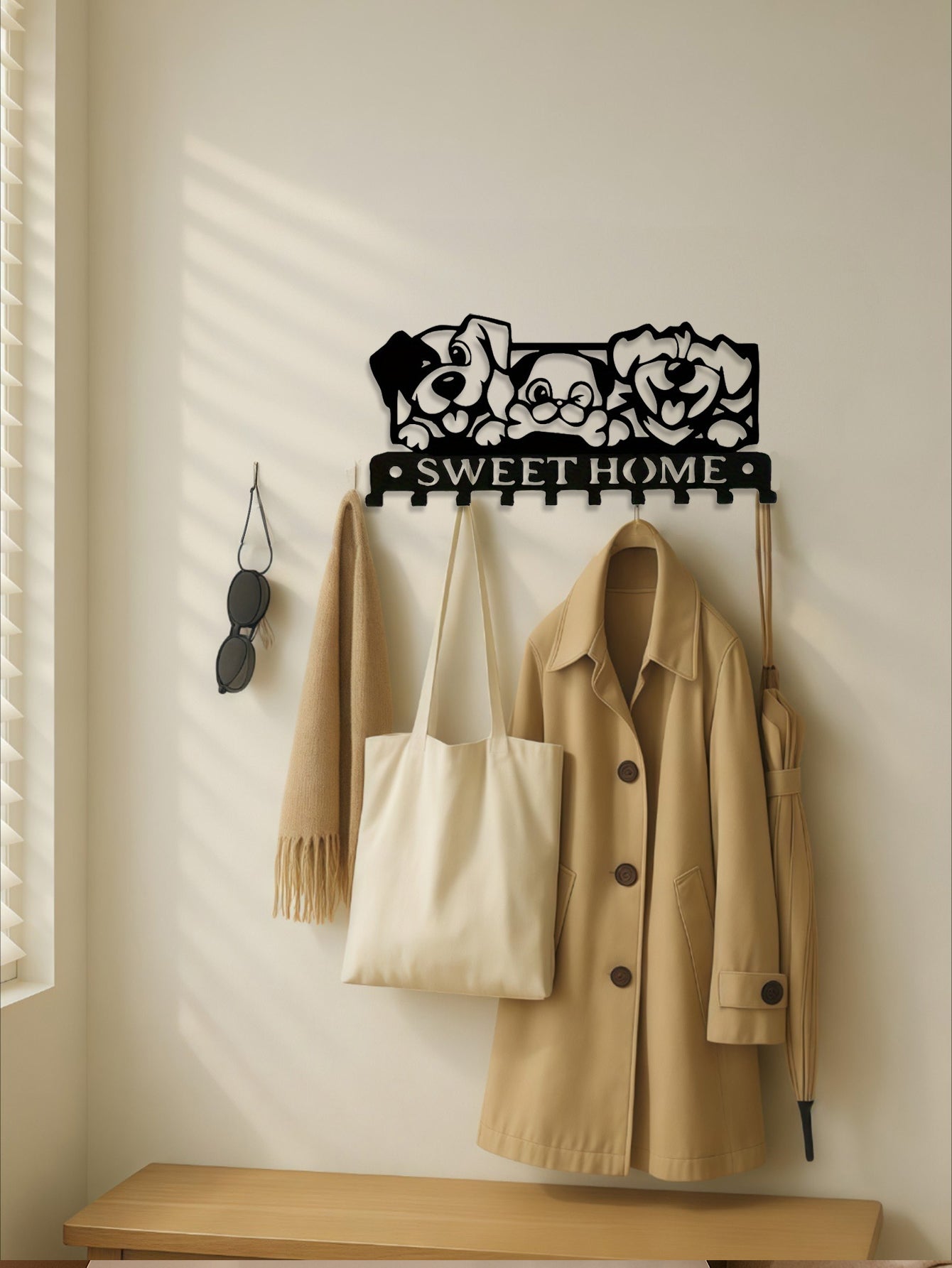 Creative Metal Kitchen Towel Peg - Unique Wall Hook, Personalized Home Gift