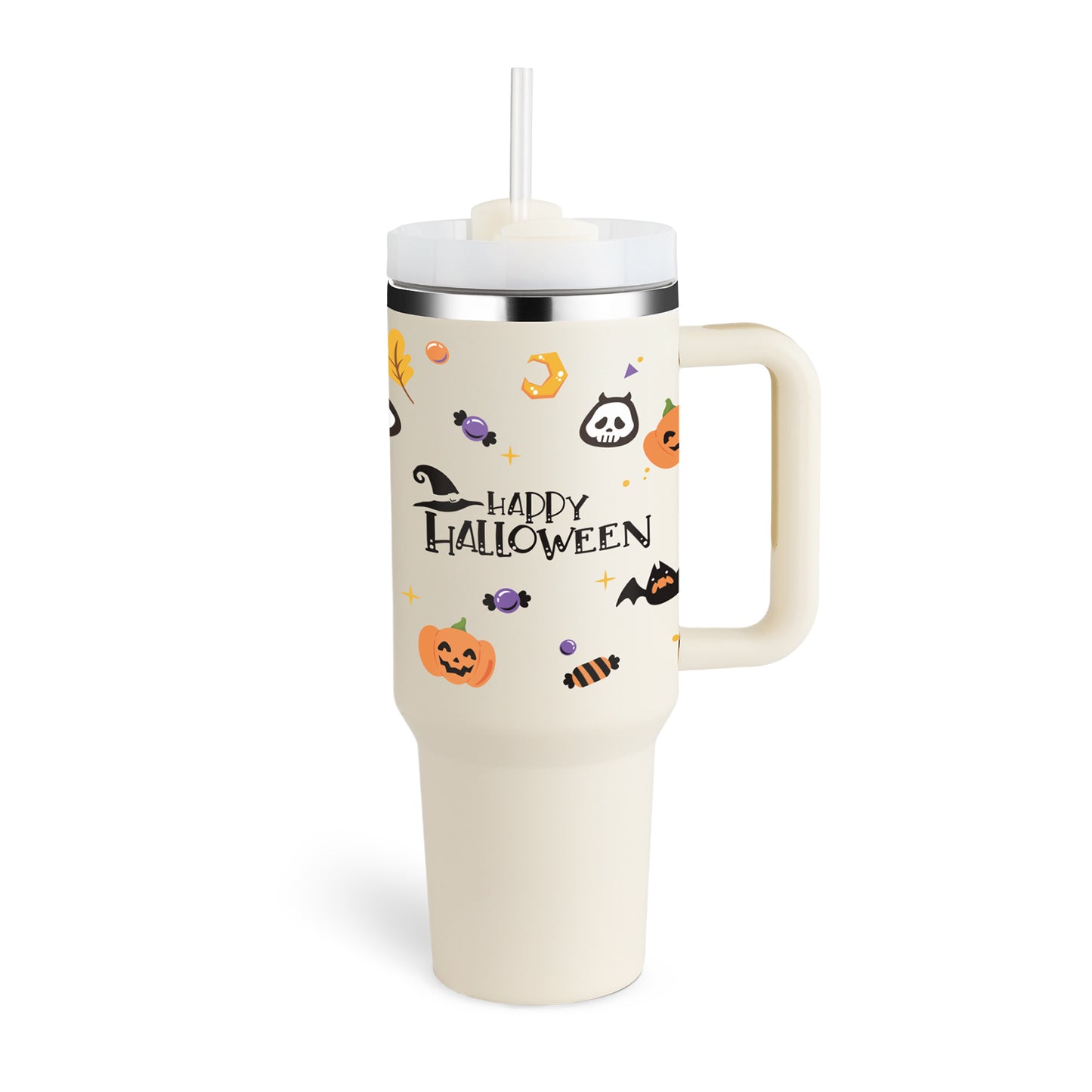 40oz Stainless Steel Insulated Tumbler – Spill-Proof Travel Mug