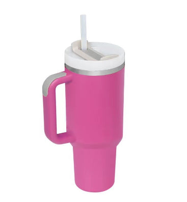 40oz Stainless Steel Insulated Tumbler – Spill-Proof Travel Mug