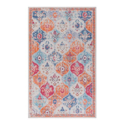 Luxury Washable 5x8 Area Rug – Non-Slip, Pet & Kid Friendly, Modern Low-Pile Carpet (Ships from USA)