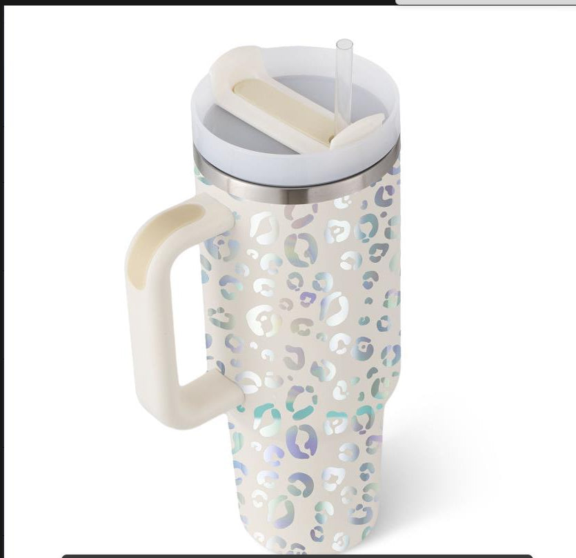 40oz Stainless Steel Insulated Tumbler – Spill-Proof Travel Mug