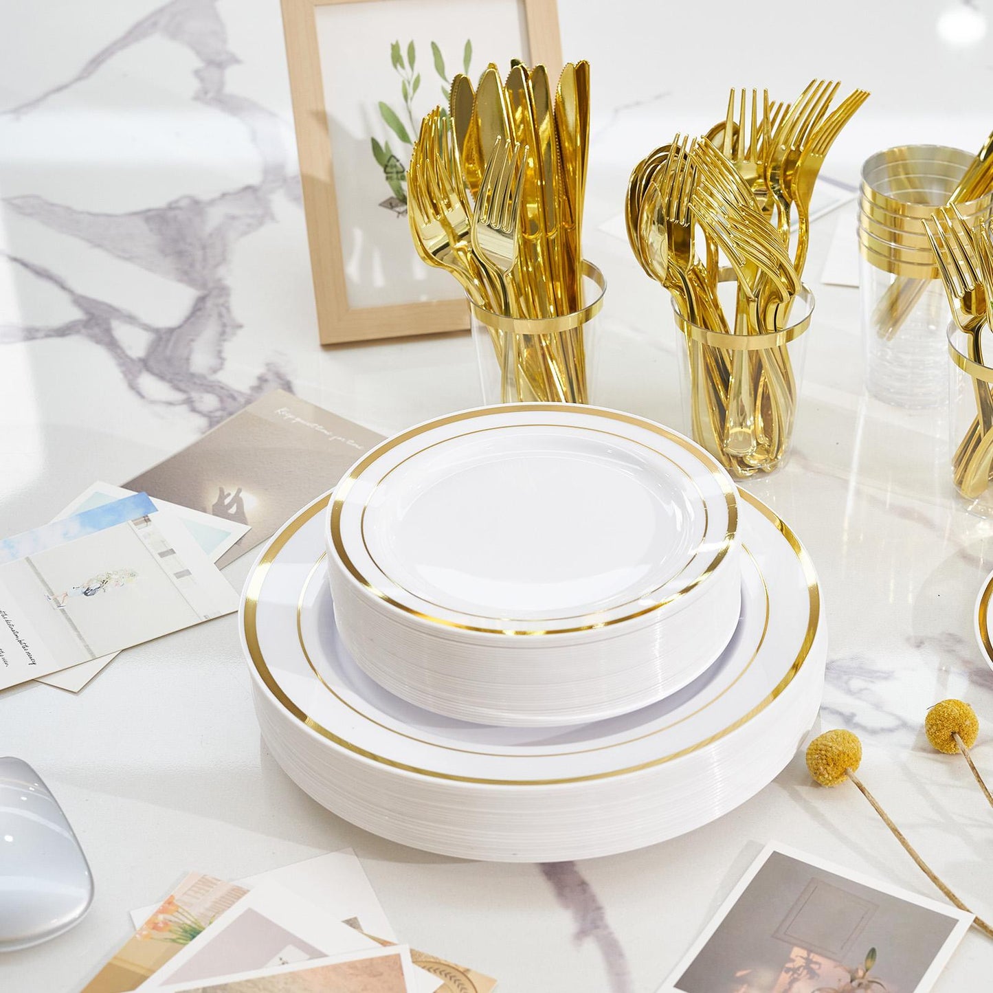 Plastic Cutlery Set Lightweight And Space-saving Eco-friendly And Simple Multifunctional
