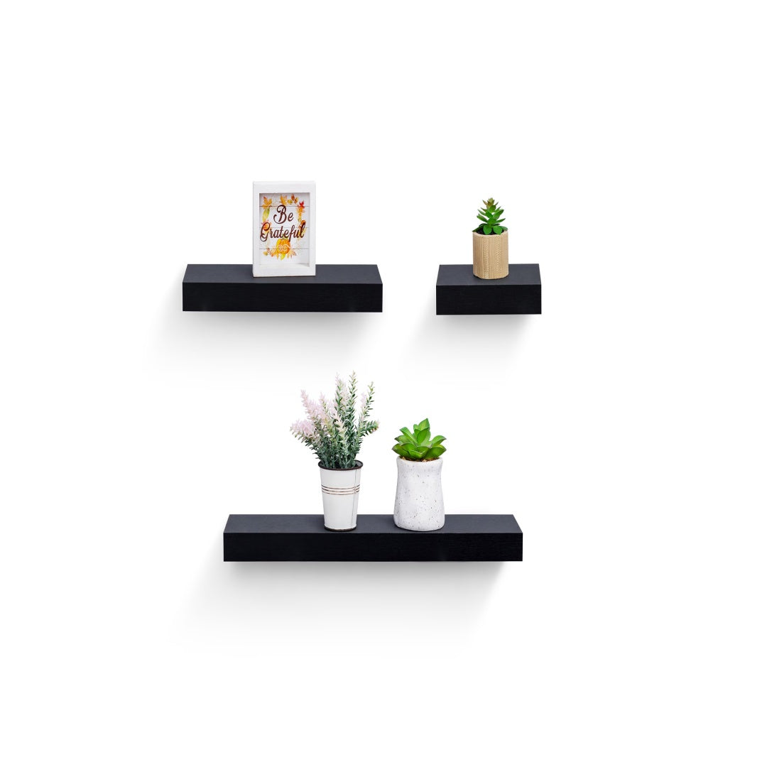 Floating Shelves  31.5 Wall Mounted Wood Shelves For Bathroom, Bedroom, Living Room, Kitchen, Hanging Shelf For Books  Storage Decor With Invisible Brackets, Maple