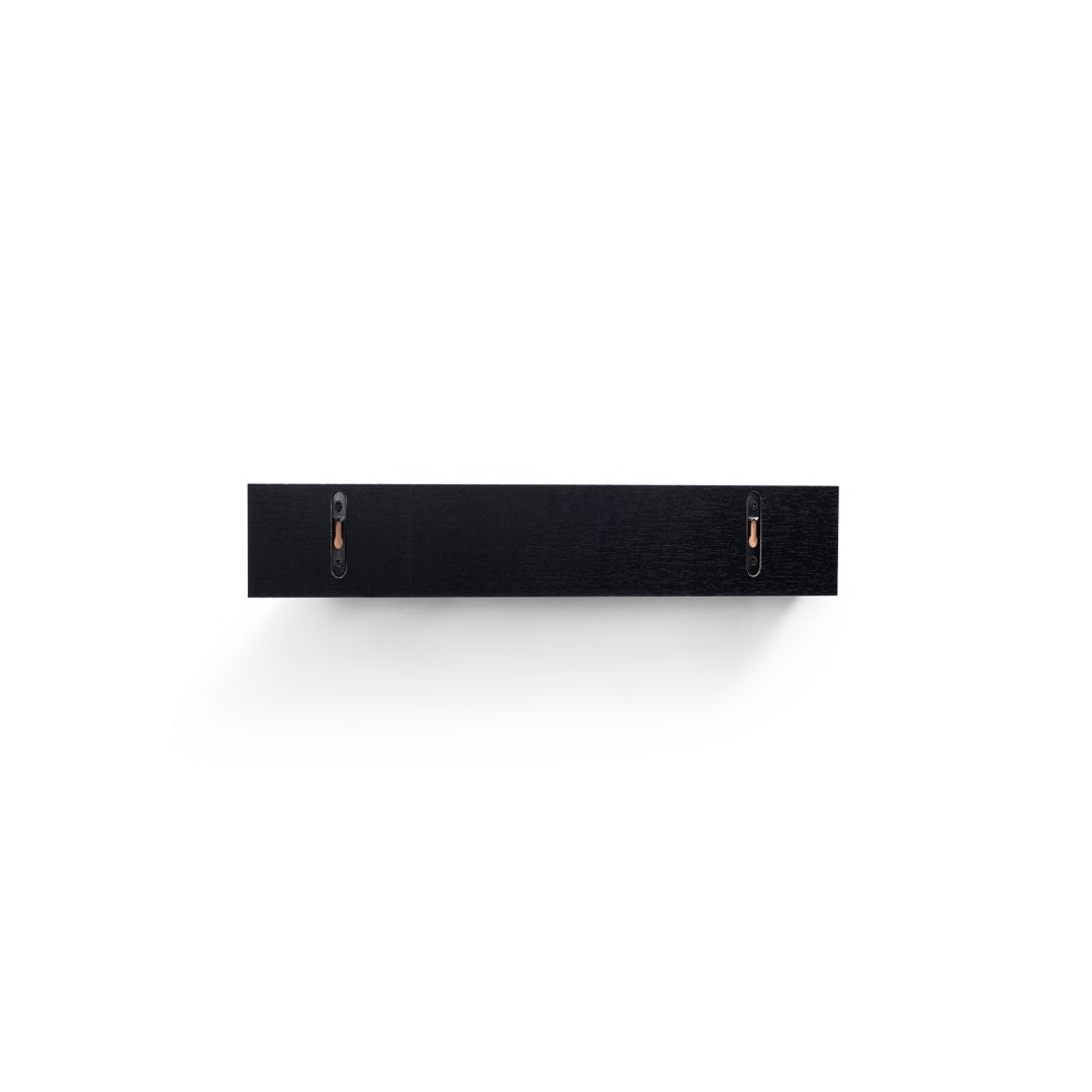 Floating Shelves  18.11 Wall Mounted Wood Shelves For Bathroom, Bedroom, Living Room, Kitchen, Hanging Shelf For Books Storage Decor With Invisible Brackets, Black